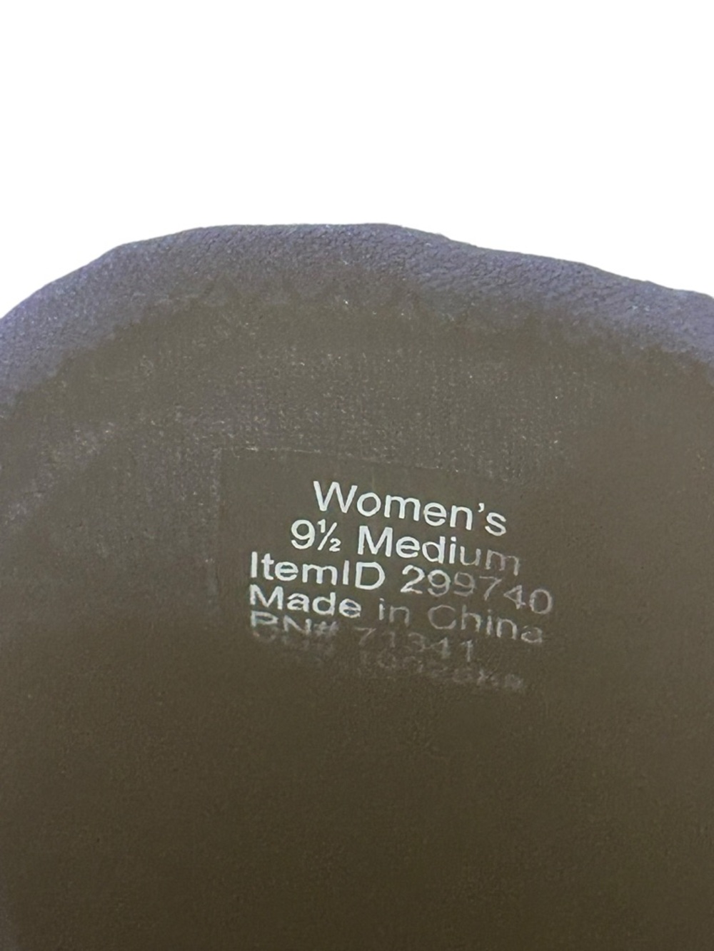 L.L. Bean BeanSport Woven Mule Slides Navy blue womens size 9.5M Comfort Slip On - Picture 6 of 12